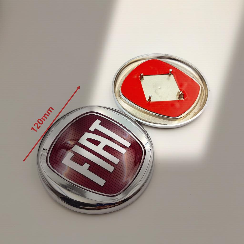 1 STK FIAT Emblem Auto Frontgrill Hinterer Stoßfänger Heckklappe Kofferraum Emblem 63mm 85mm 90mm 95mm 100mm 120mm 9cm 12cm 8.5cm 9.5cm 10cm