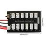 2S-3S Charging Plate Board Parallel Charging Board 6 In 1 Multi Parallel Balanced Charger Expansion Board for Imax B6