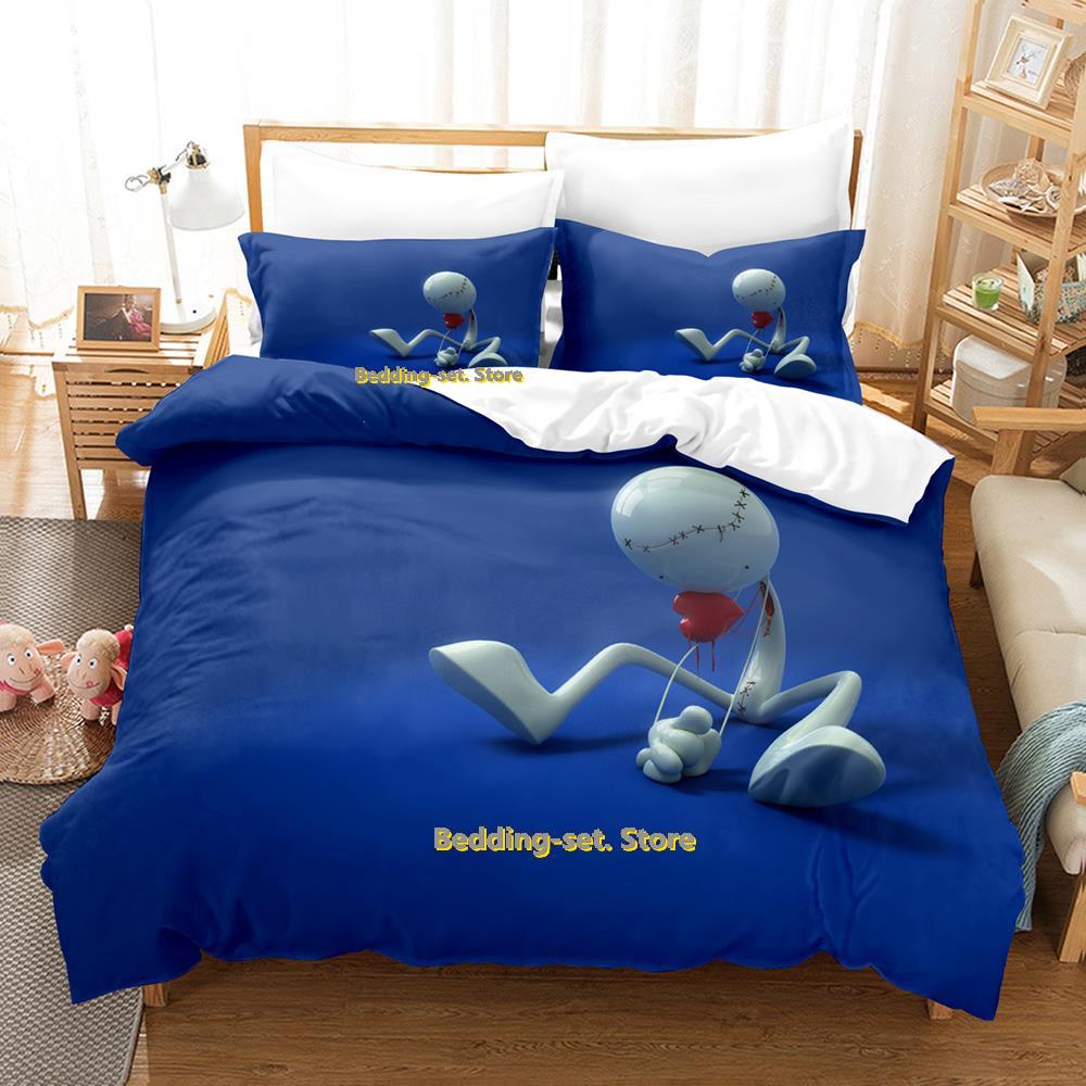 Comforter Dark Emo Bedding Set Single Twin Full Queen King Size Bed Set Adult Kid Bedroom s 3D Print Anime Bed