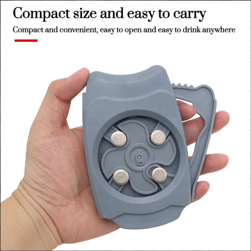 Multifunction Beer Can Stopper Opener