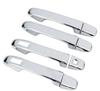 FUKUARE Door Handle Covers for Toyota Aqua NHP 10 Toyota Vitz 130 and Subaru Forester SK Series (Chrome Finish) Series, Series,