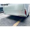For Toyota Alphard Vellfire 2024 2025 2026 Steel Rear Bumper Lip Trim Body Kit Spoiler Splitter Diffuser Accessories Car Styling
