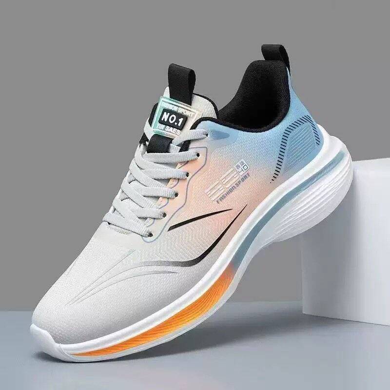 Four Seasons Couples Sneakers Breathable Large Size Ultra Light Competitive Sports Boys Running Shoes Versatile Women's Shoes