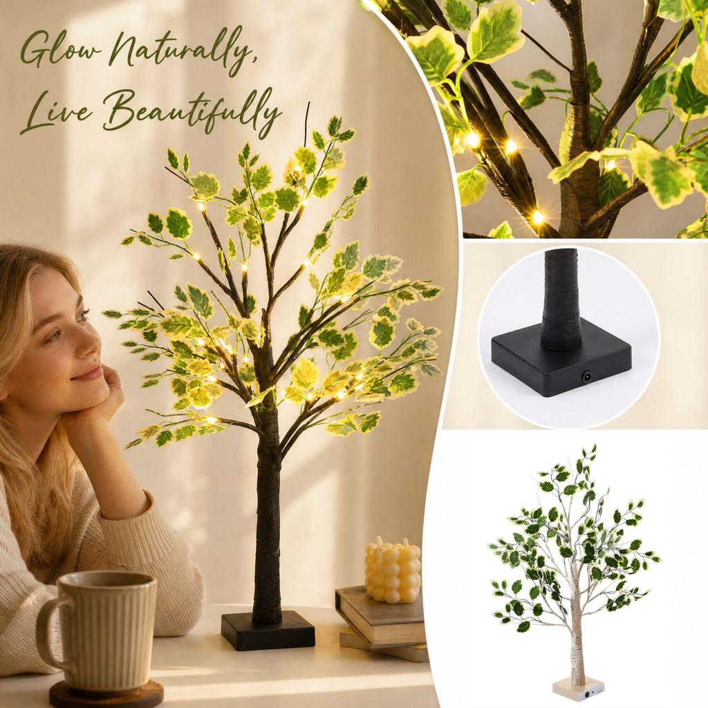 Artificial Glowing Tree Light for Home Decor