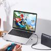 Ugreen CM489 HDMI Female to USB-A/USB-C Male Adapter, Gray