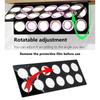 Clear Acrylic Coffee Pods Rack Wall Mount Coffee Pods Stand Coffee Pods Shelf Acrylic Coffee Pods Holder for Coffee Pods