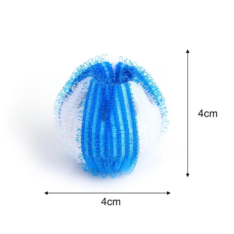 6/1pcs Washing Machine Filter Floating Lint Hair Remover Catcher Reusable Laundry Balls Dirty Collection Fluff Cleaning Balls