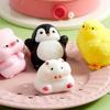 1 casuale - Confezione Animali Taba Giocattoli, Giocattoli Fufu Colorati Ultra-Morbidi, Pulcino Taba Giocattoli Squishy