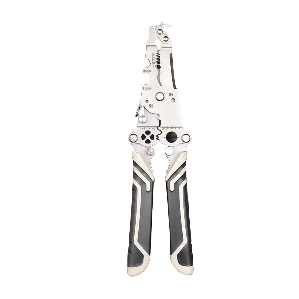 18-in-1 Wire Stripper Precision Wire Stripping Tool Professional Foldable Wire Stripper Tool with Twister/crimping for Stripping