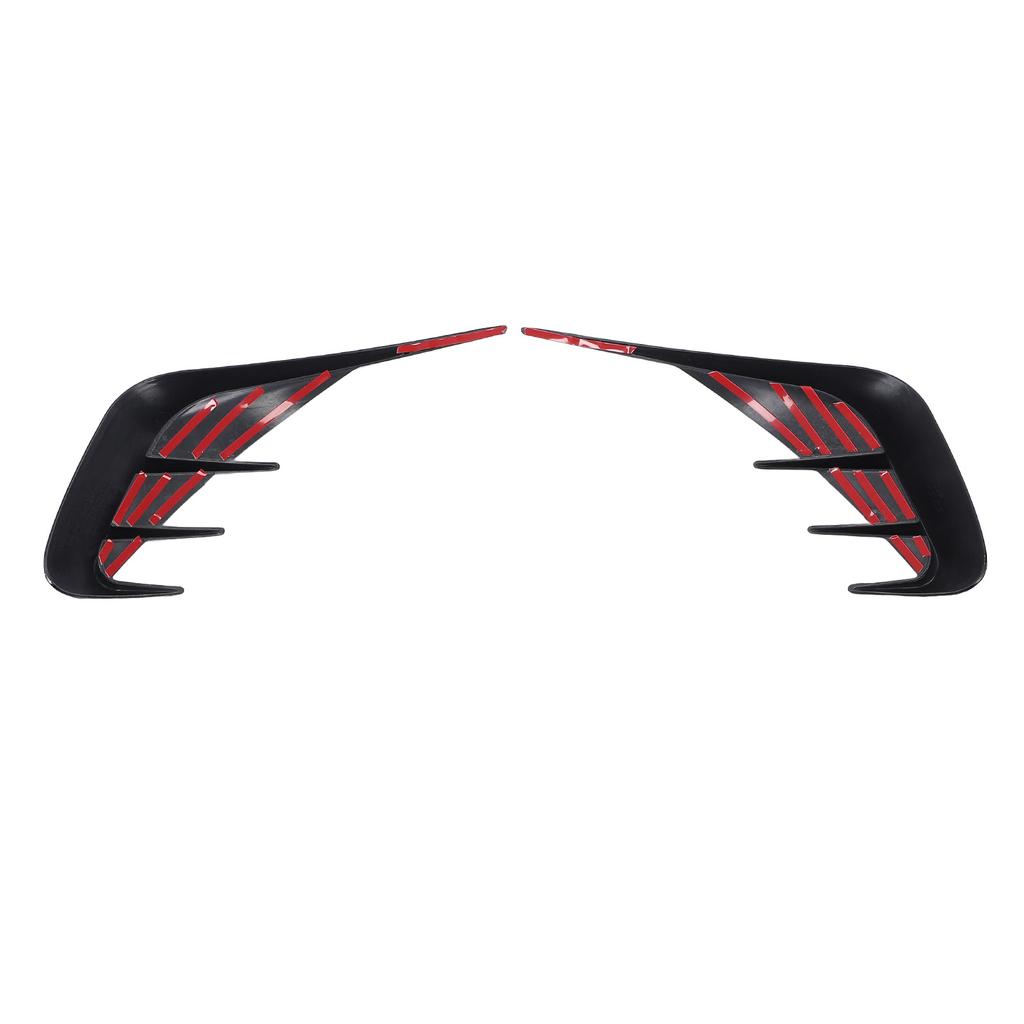 Par de alerones de ventilación laterales para parachoques trasero, color negro brillante, aspecto deportivo y aerodinámico para Serie 3 G21 Wagon M 