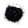 Soft Fur Half Updo Hairpins Hair Decoration Plush Hair Claw Fashion Ponytail Holders  Women