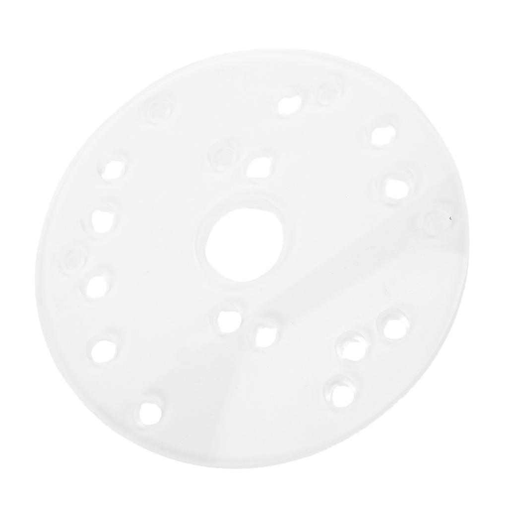 Router Base Plate 6 1 2in Diameter 5 16in Thickness Clear Acrylic Universal Router Base Board for Woodworking