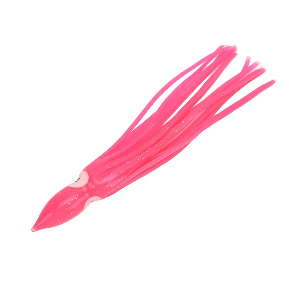 10PCS 14/16/18cm Squid Skirts Lures Lifelike Eyes Fishing Lures Trolling Baits  Deep Sea Fishing
