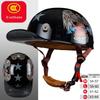 Retro Electric Vehicle Riding Helmet - Unisex, Lightweight, All-Season