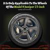 4pcs for Tesla Model Y 2025-2026 Juniper 19 inch Web Hub Caps Car Hub Caps Full Rim Covers Replacement Wheel Cover Accessories