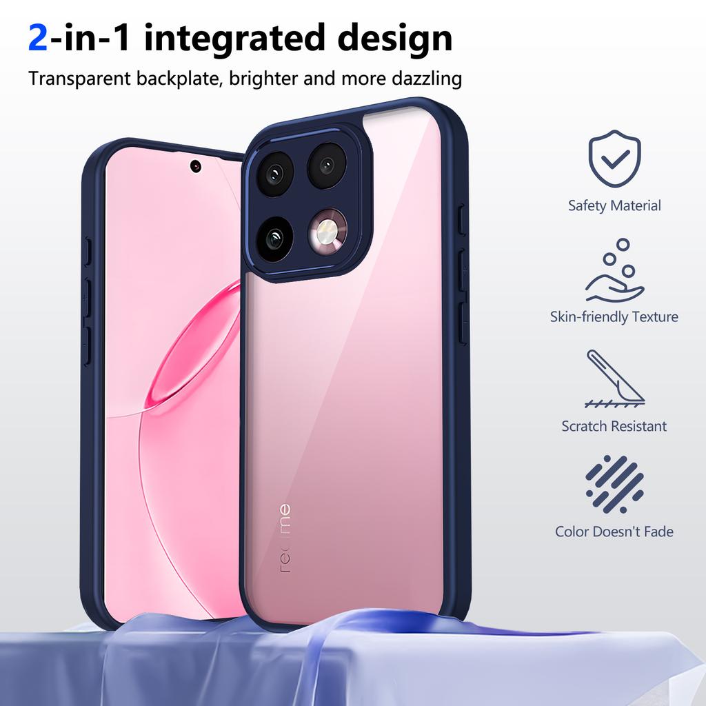 For OPPO Realme 16 Pro Plus Case Hard PC Slim Transparent Shockproof Protective Back cover Case For Realme 16Pro Plus + Shell