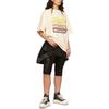 WE11DONE Ss22 Colorful Barrage Logo Round Neck Short Sleeve T-Shirt Unisex Tops Ivory WD-TT1-22-652-U-IV