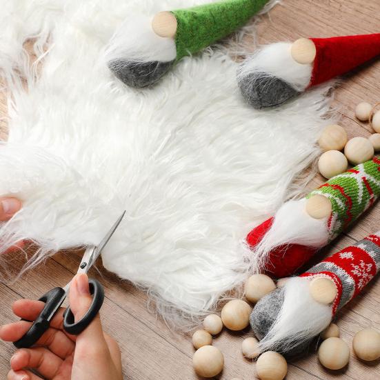 1 Roll Plush Ribbon Vintage Handmade Easy to Cut DIY Various Festival Dwarf Dolls Trimming Fabric for Scarf