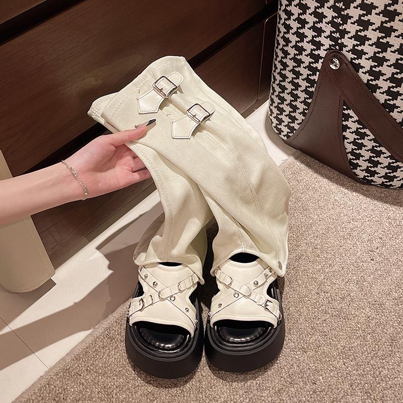 Luxury Woman Sandal Wedge Sandals for Women Platform Shoes Open Toe Sandals Women Casual Dressy Summer Shoes Talon