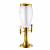 Dual-Head Faucet Beer Dispenser with Icicles Drink Holder Creative Beverage Machine  Bar Use