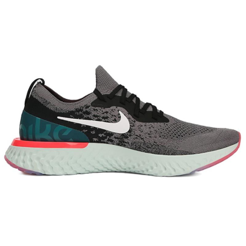 Nike Epic React Flyknit 'Gunsmoke Teal' Sneakers AQ0067-010