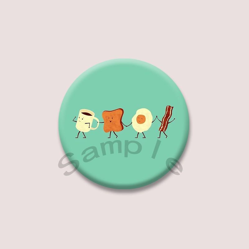 Funny No Talk Me Im Angry Cat Button Pin Custom Creative Pride Flag Brooch Bag Clothing Cartoon Badge Jewelry Gift for Friends