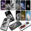 Cover for Xiaomi Poco F7 F6 F8 Ultra F5 X7 X6 X5 X3 NFC M7 M6 Pro C85 C75 C65 C71 C61 Phone Case Bird Owl Wallpaper