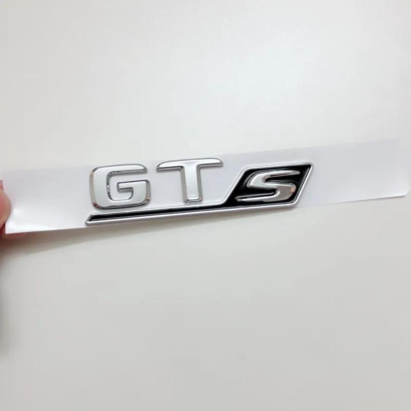 3D ABS Rear Trunk Decal Emblem Badge Sticker For Mercedes AMG GT R S C GTR GTS GT50 GT43 GT53 GT63S W190 W251 Car Accessories