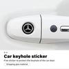 AABGW1 For Benz 14mm Car Key Stickers Remote Control Keyfob Case Emblem Decorat Accessory Exclusive AMG W124 W203 W204 SPRINTER V CLASS