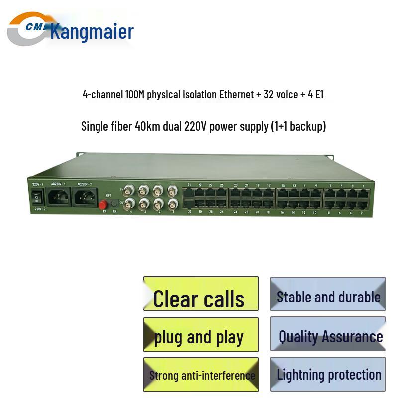 CMR Multi-Service Fiber Optic Transceiver