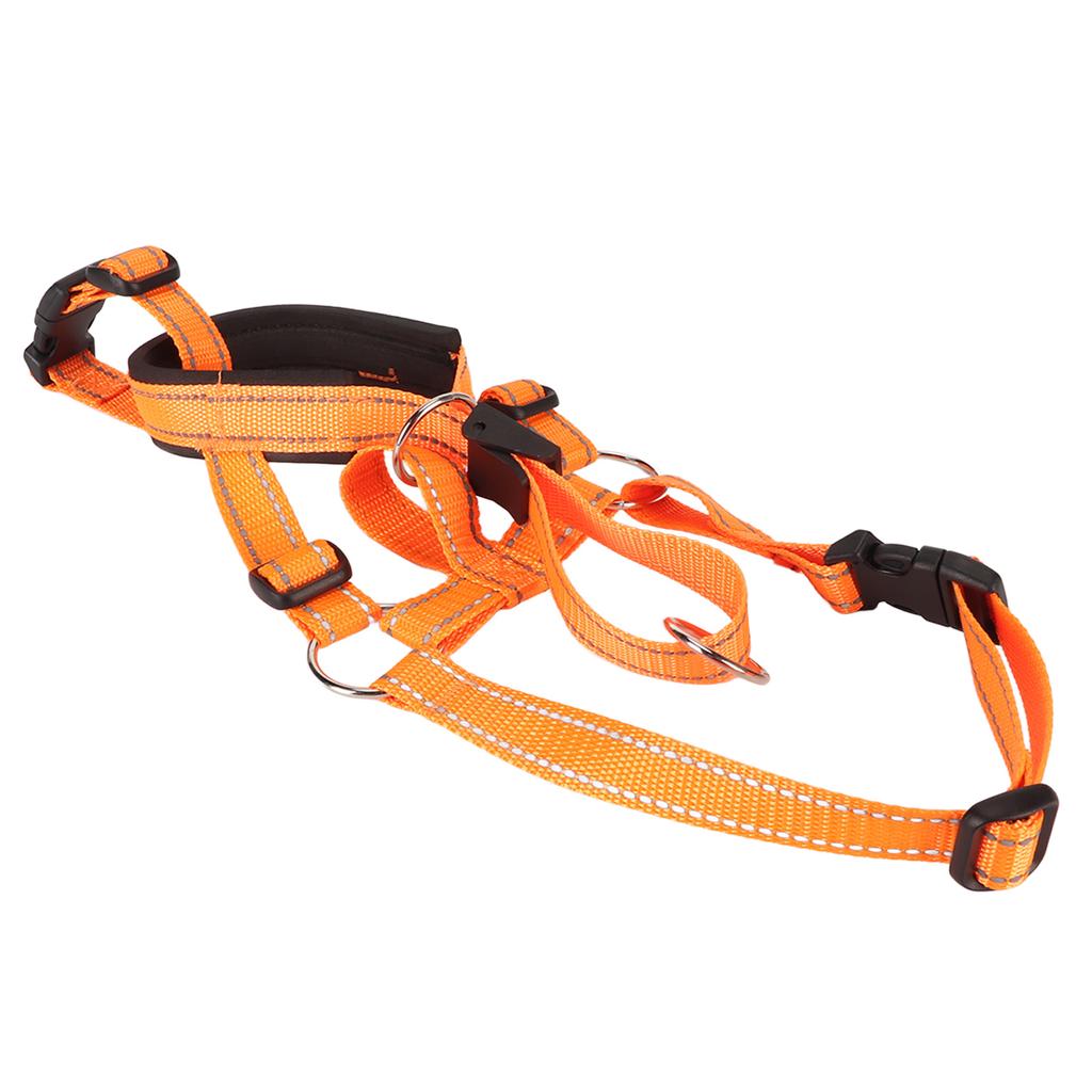 Headcollar Dog Muzzle Adjustable Prevent Biting Barking Breathable Nylon Dog Mouth Guard for