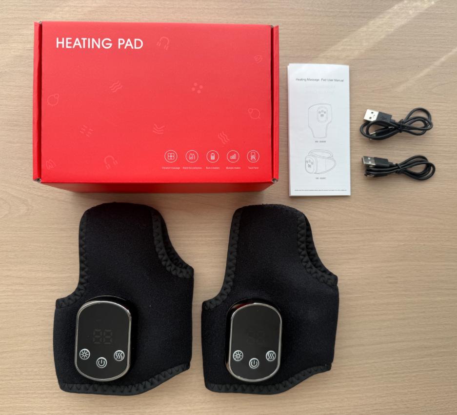 5-Level Heated Ankle Support & 3-Level Vibration Foot Massager