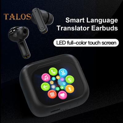 Traduzione di lingue Auricolari Controllo touch Compatibile con Bluetooth 144 lingue In-Ear LCD Touchscreen Traduttore in tempo reale
