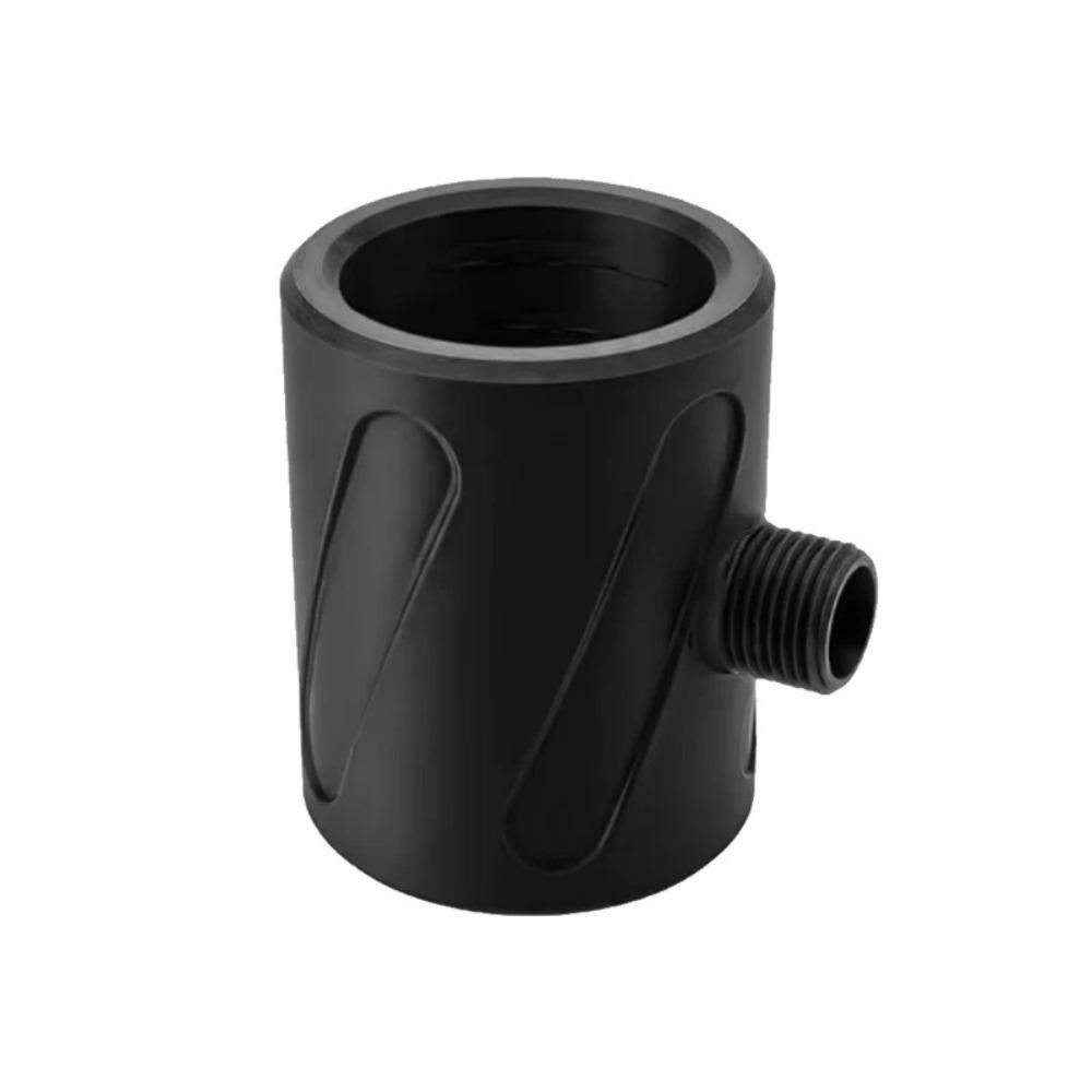 

Durable Material Pressurized Handheld Shower Head Bathroom Shower Accessory Daily Cleaning чёрный