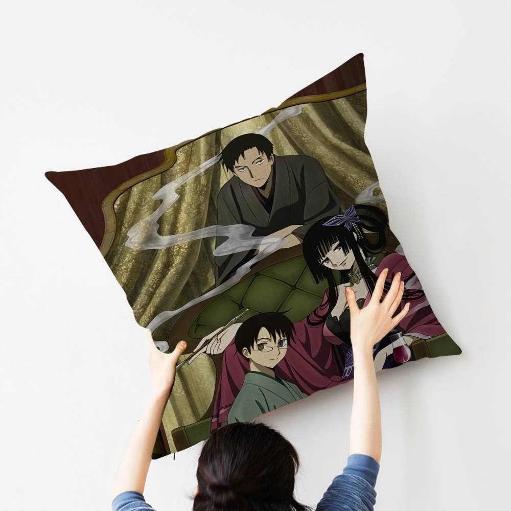 Anime xxxHolic Pillow Cover for Bedroom Room and Living Room Sofa Decorative Cushion Cover
