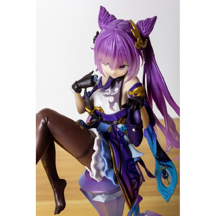 Genshin Impact Keqing PVC Figure Action Model Collection Toy Gift 8.3'' with Box