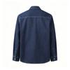 Men's Slim Fit Denim Long Sleeve Cardigan Shirt, Casual Japanese Jacket for Spring and Fall