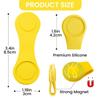 Golf Flexible Silicone Hat Clip Strong Magnetic Designs Ensures Secure Golf Marker Suitable for All Golf Hat Styles