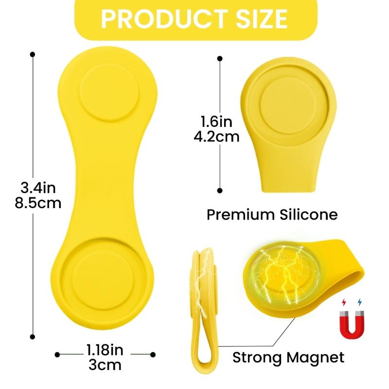 Golf Flexible Silicone Hat Clip Strong Magnetic Designs Ensures Secure Golf Marker Suitable for All Golf Hat Styles