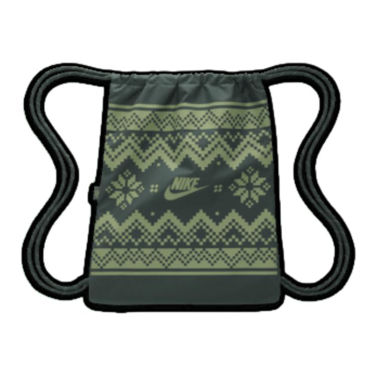 Nike Polyester Backpack Regular Unisex Vintage Green Casual FZ7287-338