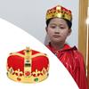 Shining Party Crown Hats for Birthday Wedding Celebration Cosplay King Crowns Show Performances Costume