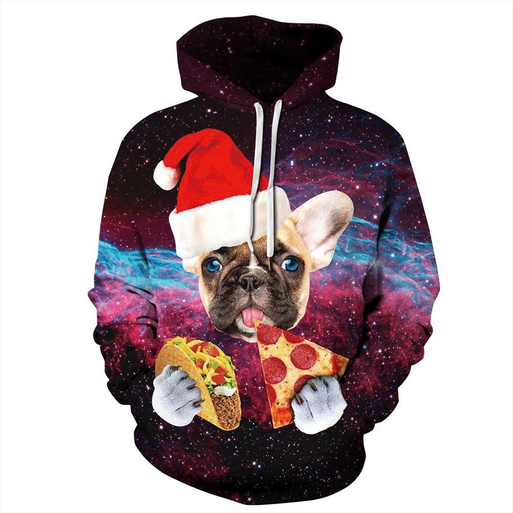 Luxuriously Comfortable Men Women Christmas Hoodie With Snowman 3d Print Design