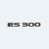 ABS-Buchstaben ES200 ES240 ES250 ES300h ES350 Glänzend Schwarzes Emblem Auto Kofferraumplakette Modifiziertes Aufgewertetes Aufkleber für Lexus ES Serie VH6