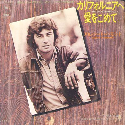 7inch Record ALBERT HAMMOND  From Great Britain To L.a.  Names ECPB209 EPIC 1972 Japan Rock Used