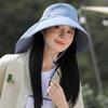 Casual Anti UV Shawl Fisherman Hat Quick Dry Wide Brim Sun Hat Breathable Adjustable Bucket Hat Outdoor Sports