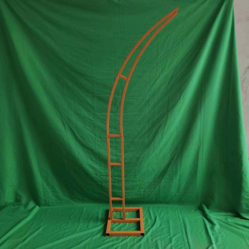 New Outdoor Wedding Arch Flower Stand - Ox Horn Gate Decoration