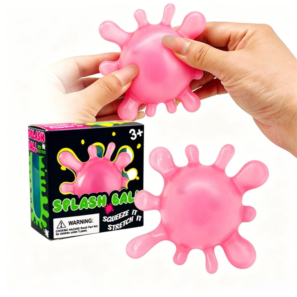 New Virus Shaped Squeeze And Release Toys, Slow Rebound Release Toys, Casual Holiday Gifts, High Aesthetic Dopamine Colors.