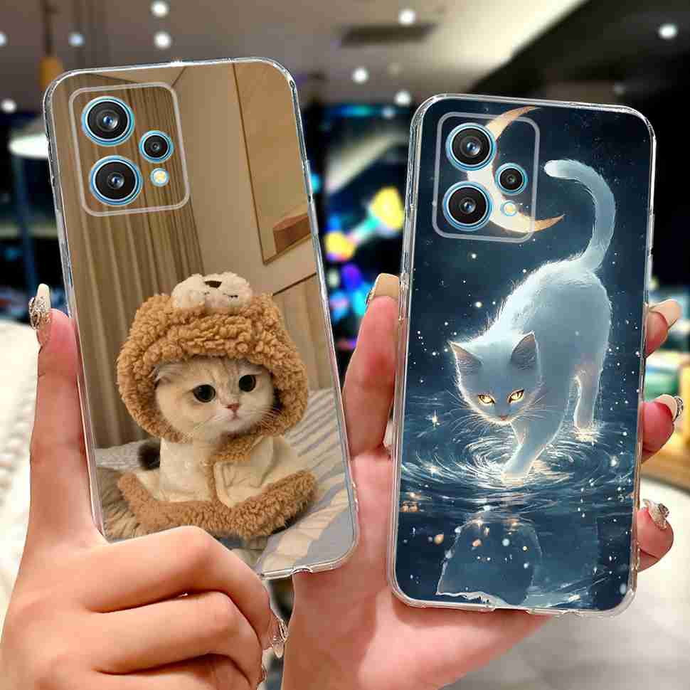 For Oppo Realme 9 Pro+ RMX3392 Case Fashion Painting Soft Silicone Cover For Realme 9Pro Plus RMX3393 6.43" Flower Phone Shell