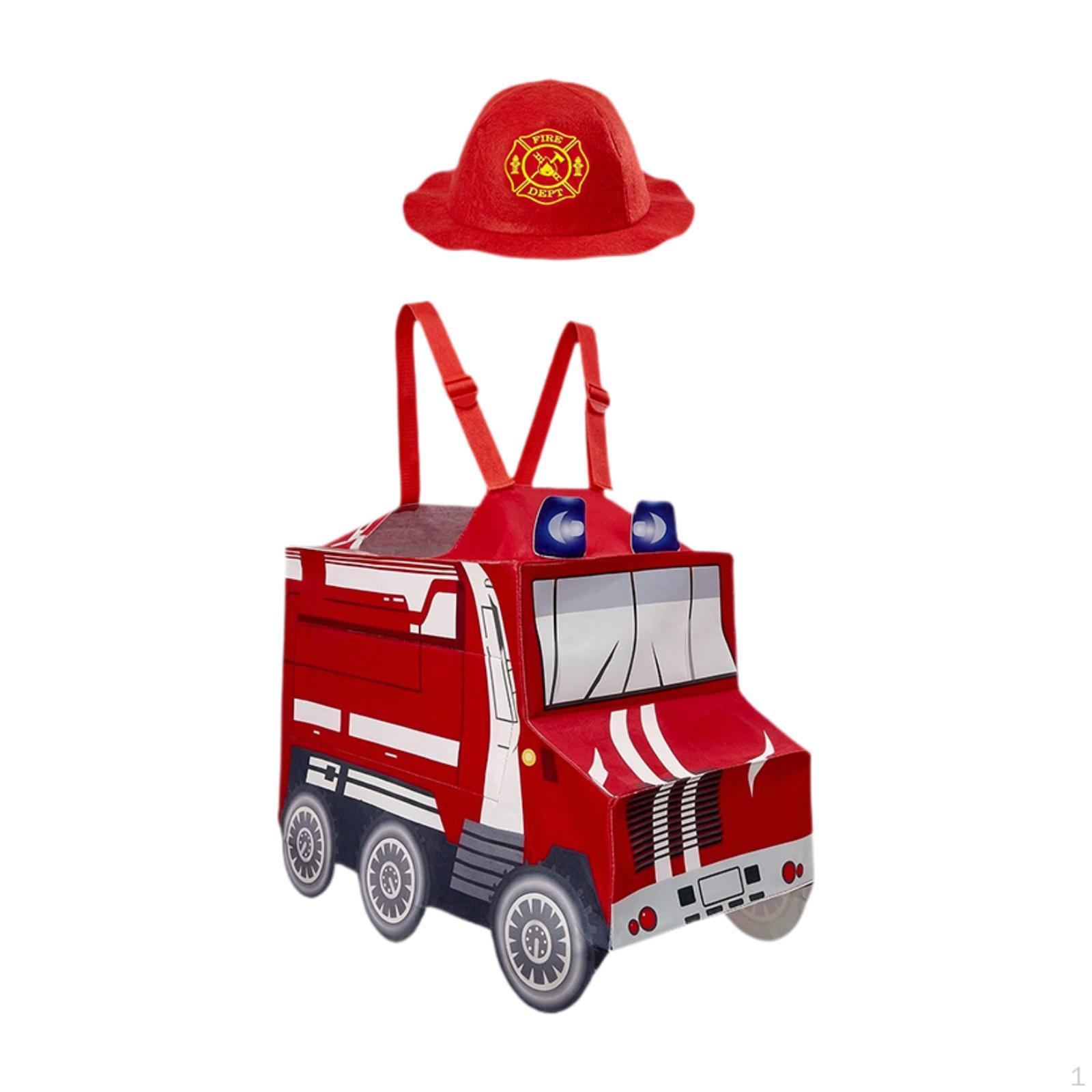 

Гра в костюм на Хелловін з капелюхом для дітей від 3 до 6 років Fire Engine