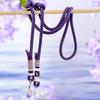 Multi-Functional Dog Leash Short Long Leashes Double Dog Leash Crossbody Waist Leash For Outdoor Walking Dog Leash Strong Rope